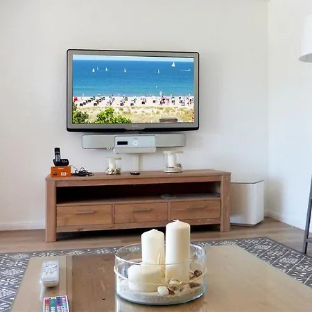 公寓 Warnemuende Penthouse Panoramablick 16924