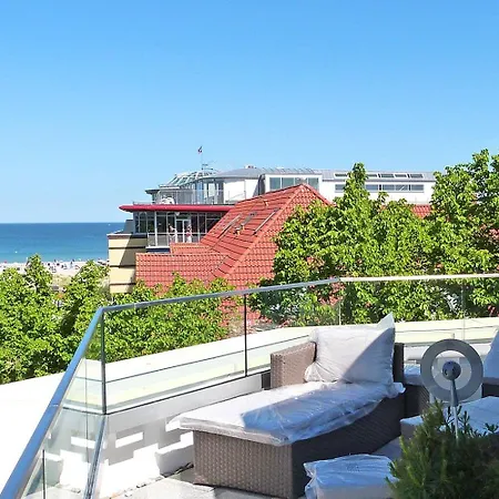 شقة Warnemuende Penthouse Panoramablick 16924
